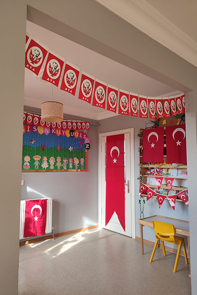 okul öncesi anasınıfı etkinlik alanlarımız